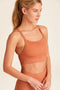 ALALA | Flow Seamless Bra in Terracotta